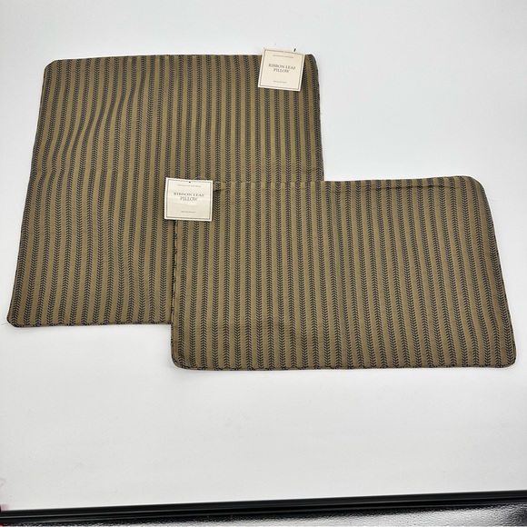 Restoration Hardware Accents Restoration Hardware Nwt Ribbon Leaf